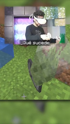 Me Paso Minecraft en VR con HEROBRINE!!! Se puso RARO Minecraft en VR | Awita y BOBY