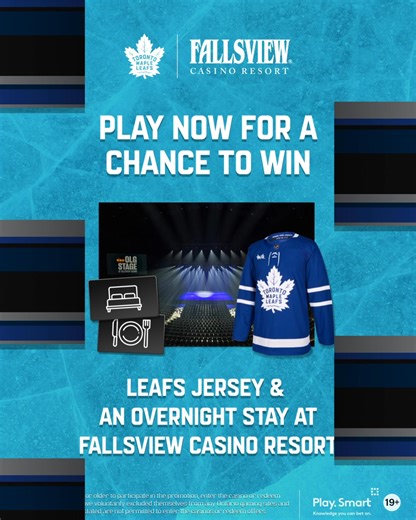 16K views · 127 reactions | Leafs fans, it's game time! Play PUCKS for a chance to win an epic Fallsview prize pack—featuring an overnight stay, Leafs jersey & more! Think you’ve got what it takes? Play now!  Fallsview Casino Resort | bit.ly/4hmFRPm | Toronto Maple Leafs | Facebook