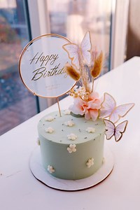 Flower Cake Topper - Etsy Australia