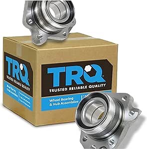 TRQ Rear Wheel Hub Bearing Modules Driver Left Side & Passenger Right Side 2 Piece Set for 1997 1998 1999 2000 2001 Honda CR-V