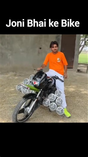Joni Bhai Ke Old Bike 🏍️ #jonideshwal #bike #old #modified #nishudaswal #shorts