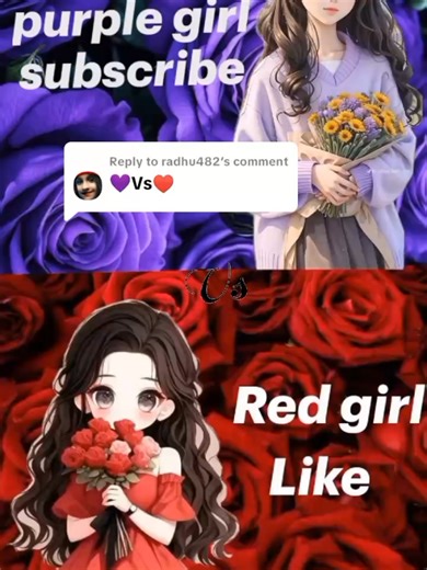 Purple vs Red: Choose Your Favorite Color Challenge