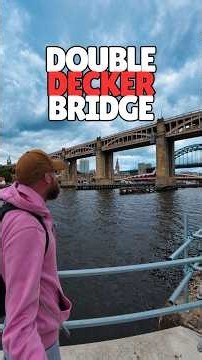 Gateshead has the worlds first double decker road and rail bridge 🤯 #vlog #history #explore