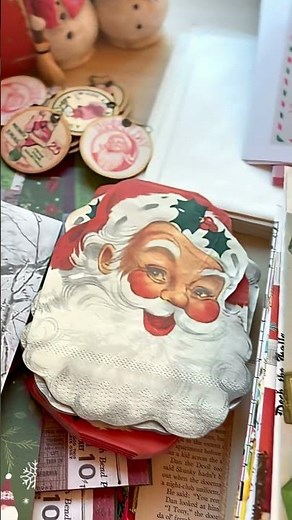 Easy vintage style junk journal tutorial #packingorders #handmadejournal #scrapbook