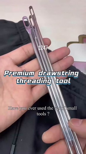 WHOLEHEARTED Sewing Tutorials & Tools | Premium drawstring threading tool, 12471247# | Instagram