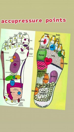 foot reflexology chart #accupressure #chinese #therapy #massagetherapy #foryoupage #trends #fyp #tiktok #massage