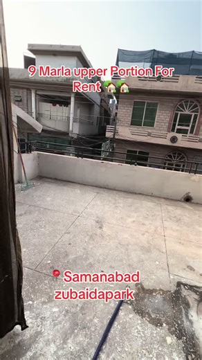 9 Marla Upper Portion for Rent in Samanabad
