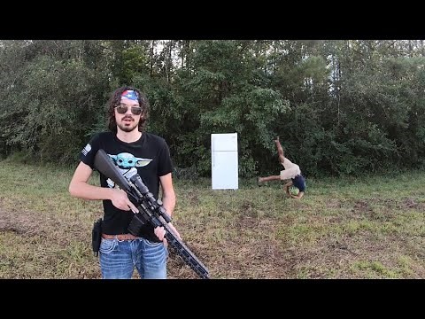 15 lbs of tannerite vs refrigerator