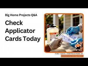 Verify Applicator Cards And Pesticide Records Now