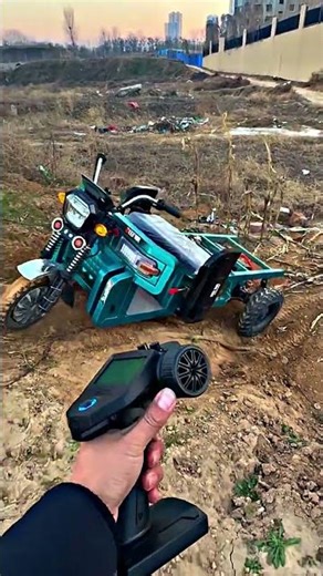 Heavy-Duty Electric Cargo Trike Remote Test