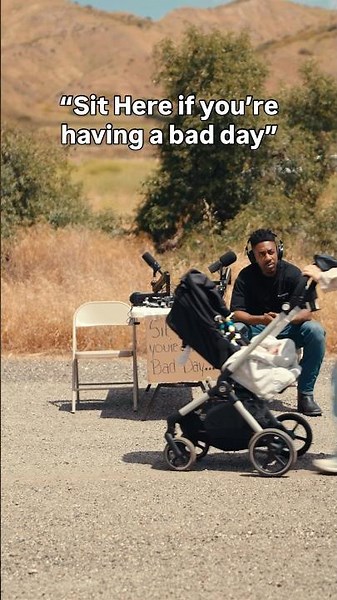 “Sit here if you’re having a bad day” #shorts