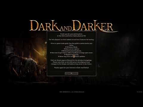 Dark and Darker gameplay - first look at alpha playtest