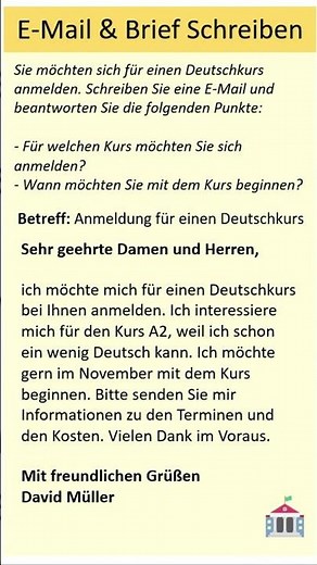 Der perfekte A2 Brief: So gelingt deine E-Mail! 📝