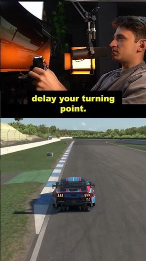 Stop Turning the Steering Wheel Early! #iracing #gaming #racingsimulator #gt7