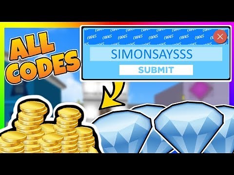 ALL CODES IN SIMON SAYS!! | TSUNAMI UPDATE (ROBLOX)