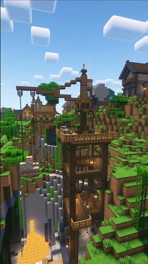 Quarry in Minecraft | Tutorial | Building a City | #minecraft #timelapse #tutorial