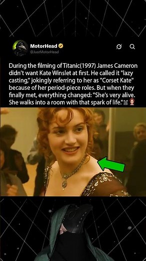 During the filming of Titanic (1997), James Cameron almost fired Kate Winslet