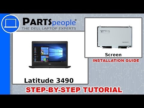 Dell Latitude 3490 (P89G001) Screen How-To Video Tutorial