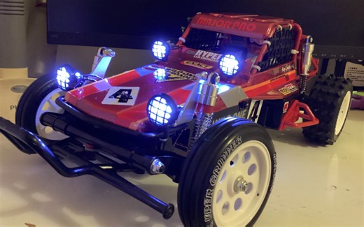 田宫Wild One 野王 加装灯和防护网