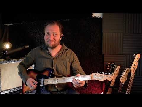 B and G Palm Benders Certano installed on Telecaster by Kjartan Baldursson