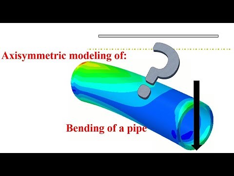 How to model problems with nonsymmetrical loads as axisymmetric in Abaqus?