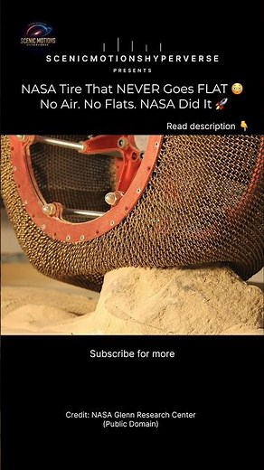 NASA Built a Tire That Can NEVER Go Flat 😳🚀