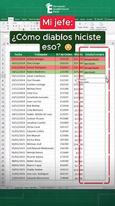 404K views · 7.2K reactions | Crea listas desplegables que se marcan automáticamente en Excel. ✅ | FAE - Formación Académica Excel | Facebook