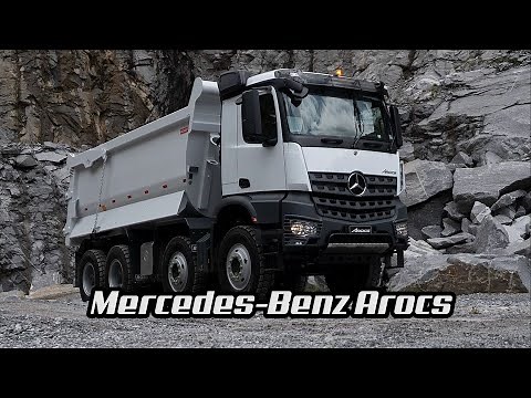MERCEDES-BENZ AROCS: CONHECEMOS O MONSTRO DA MINERAÇÃO