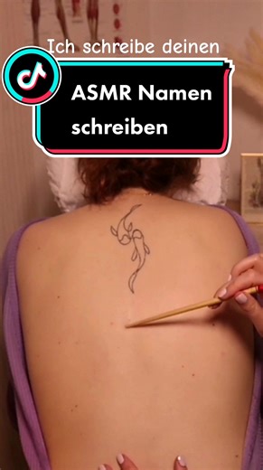 Kommentiere, wenn ich auch deinen Namen schreiben soll💜 #asmr #asmrdeutsch #asmrfyp #fy #fyp #asmrsounds #asmrtiktoks #asmrvideo #juliaasmr #asmr_tingles #asmrrelax #asmrlove #asmrbacktracing #asmrmassage #backtracing #tracingletters