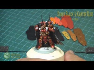 Dark Vengeance: Painting a Chaos Lord Tutorial - Part 2/3