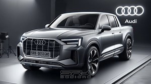 This Audi Pickup Truck Concept Is a Work of Digital Art Rather Than a Real Workhorse
