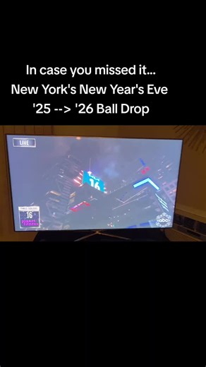 New Year's Eve Ball Drop in New York City 2025