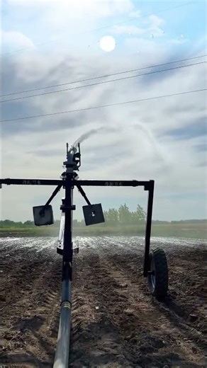 💧 This Single Cannon Waters Acres — No Pipes, No Hassle! #innovation rrigation #smartfarming