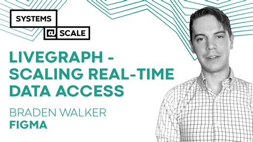 LiveGraph - Scaling Real-Time Data Access | Braden Walker LiveGraph is a GraphQL-like system that automatically keeps data up-to-date in the UI as changes happen to the underlying data. When it was first built, Figma had 500,000 weekly active users and only a single Postgres instance. Since then, we've scaled LiveGraph to keep up with the growth of Figma. Most recently we’ve built a subscribe-able distributed query cache, this is the story of our journey there. | At Scale | Facebook