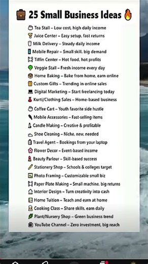 25 small best and easy bussiness ideas
