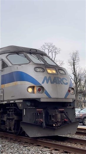 MARC P873 arrives at Gaithersburg!