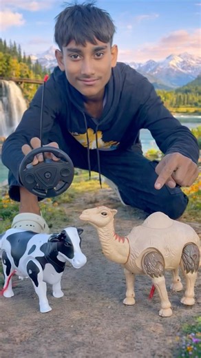 One Remote, Two Animals Amazing! 🤩