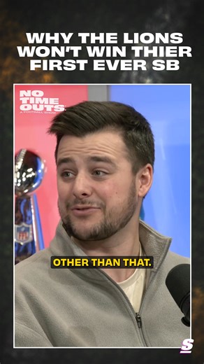Will the Lions win their first ever Super Bowl this year? 🤨 Hit the link for a brand new episode of No Timeouts! ⤵️ https://youtube.com/watch?v=n5vZMC1j21I&t=1959s | theScore