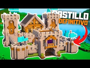 Minecraft: Tutorial castillo medieval Fácil para minecraft survival.