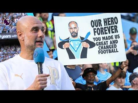 Pep Guardiola's Emotional Farewell Speech To Man City Fans!