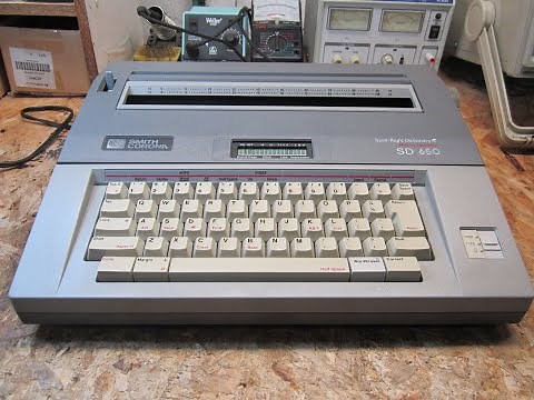 Smith Corona SD 650 Electronic Typewriter