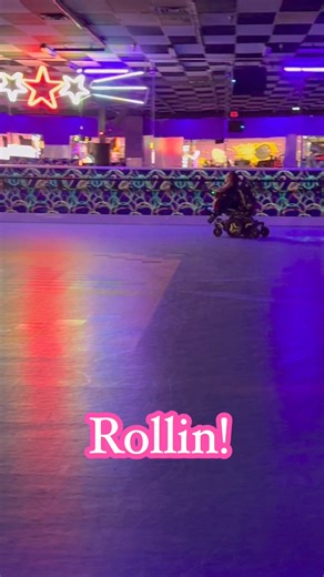 Who needs skates when you already have wheels. #lovinglife #GraceAnnaSings #rollerskating #wheelchair #wheelchairlife | Grace Anna Sings