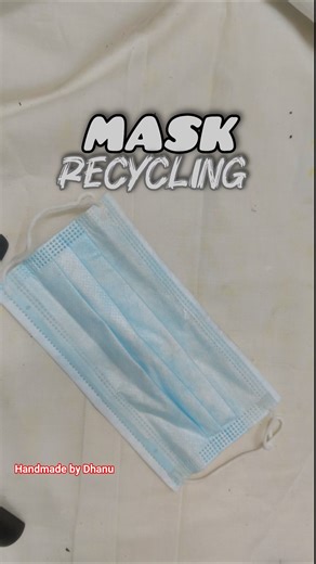 Mask Diy Craft | Mask Recycling | Diy Flower making for beginners #diy #flowercraft