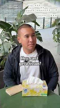 English Lesson: Tissue vs Napkin