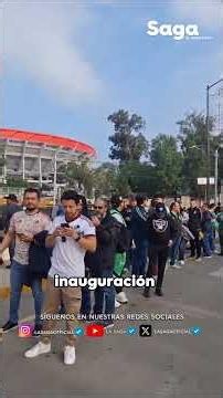 HISTORIC!: 80,000 fans INVADE Estadio Ciudad de México for the 2026 WORLD CUP