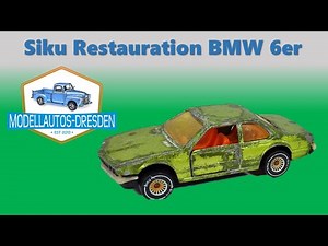 Siku Model 1035 BMW 633 CSi #modellautosdresden Restoration #187