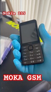 ⭐️MOKA GSM | Telefon cu taste Nokia 235 4G 2024, Dual SIM, Black
