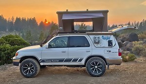 Have a Look Inside This 4Runner That Was Turned Into a Pop-Top Camper