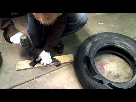 Make your own snowblower replacement PADDLES