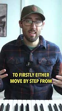 How to write a melody that sounds good.